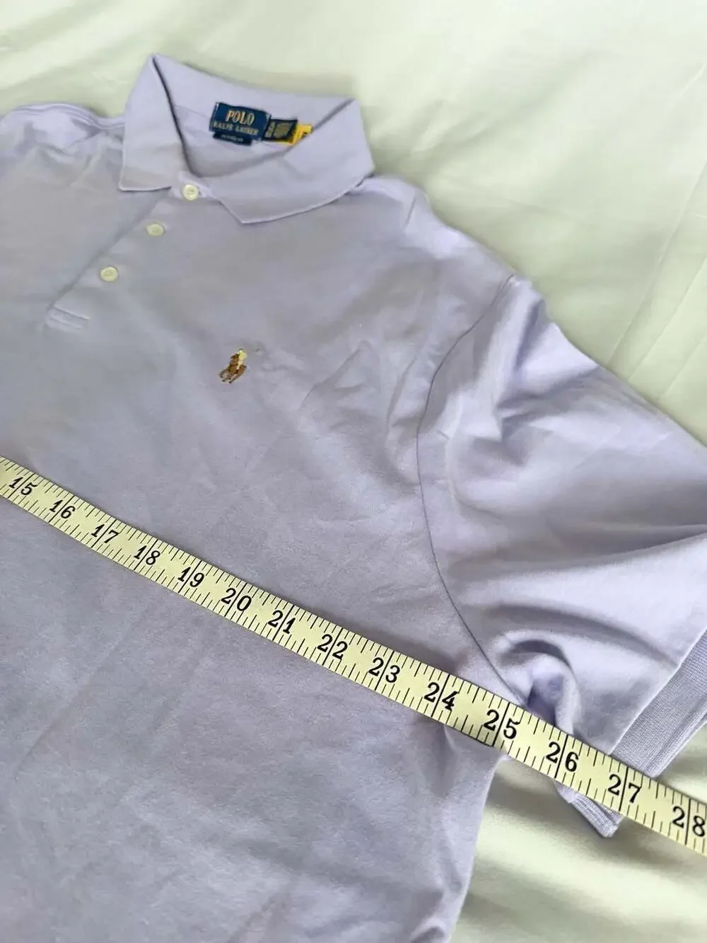 Polo Ralph Lauren Classic Fit Soft Cotton Polo Shirt Light Purple XL